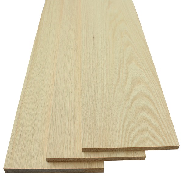 Red Oak lumber boards